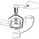 thumbnail image 2 of Extractor de Brazo Pitman de Alta Resistencia Lisle 41970 para Ford, 2 of 2