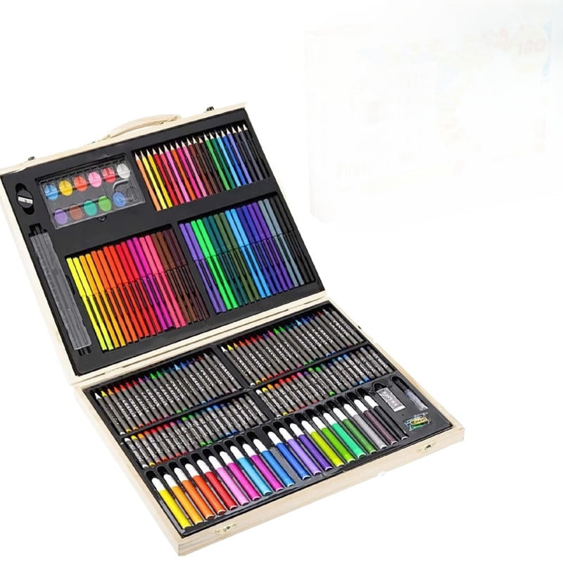 Genérico - Set Colores Arte 180 Piezas Ideal Dibujar Creatividad Gen