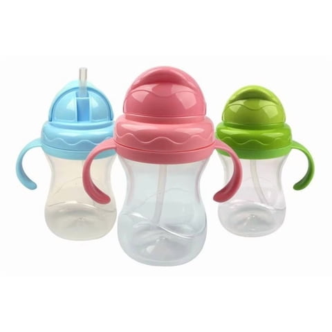 Genérico - Set 3 Vasos Con Soberte Antiderrames Para Bebes Lau