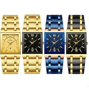 Impormaipu - Reloj De Lujo Cuarzo Y Acero Inoxidable Wwoor Cronógrafo Impermeable Resistente