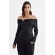 thumbnail image 1 of Polera Mujer Bardot Negro - ll, 1 of 4