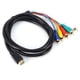 thumbnail image 1 of Cable adaptador convertidor de audio y vídeo macho a 3 RCA AV de 0,5 m y 1,5 m (HD 1080P), 1 of 8