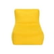 thumbnail image 1 of Pouf Tatto 1c Felpa Amarillo, 1 of 4