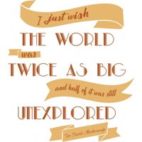 Rienda Libre Graphics - Decomural Wish The World David Attenborough Ws-41489