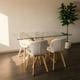 thumbnail image 2 of Comedor Mesa Rectangular Greta 140x90 + 4 Sillones Rubik Blanco, 2 of 2