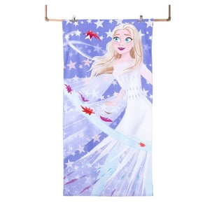 Genérico - Toalla De 70X140Cm Dibujo Animado Princesa De Hielo Para Niños