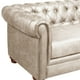 thumbnail image 4 of Sofa Florencia 3 Cuerpos Cuero Colorado Beige, 4 of 5