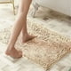thumbnail image 2 of 1pc Non-Slip Chenille Bathroom Rug - Soft and Stylish Carpet for Kitchen, Bedroom, and Bathroom - Machine Washable and Durable, 2 of 5