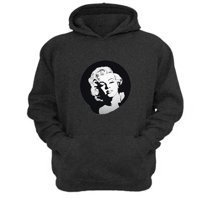 Genérico - Polerón Canguro Marilyn Gris Oscuro Talla M Unisex