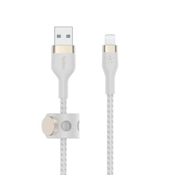 Cable de carga Belkin BoostCharge Pro Flex de 2 m USB-A a Lightning