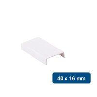 Globaltronics - Copla Para Canaleta Pvc 40X16Mm