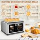 thumbnail image 5 of Toaster Clixane, pantalla táctil de 4 rebanadas, acero inoxidable, 1650 W, 5 of 9