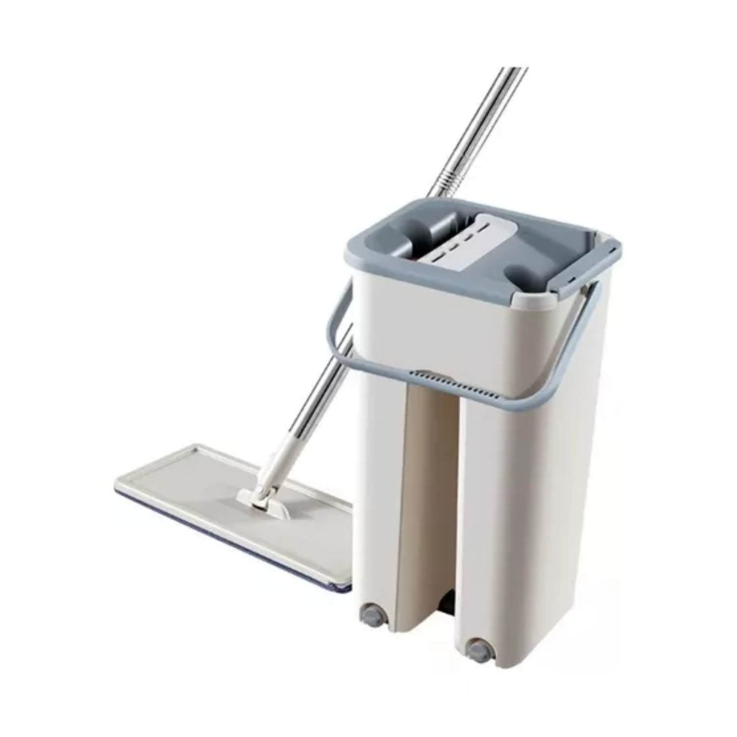 Importclick - Mopa Trapeadora Cubeta Beige 33 Cm X 13 Cm