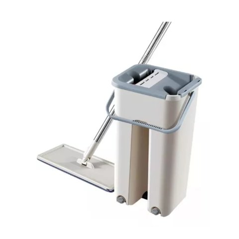 Importclick - Mopa Trapeadora Cubeta Beige 33 Cm X 13 Cm