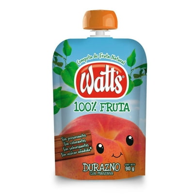 Compota De Fruta Durazno 90 G Watts