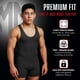 thumbnail image 2 of Singlet de Lucha Matman Edge para Hombres y Jóvenes - Negro, 2 of 7