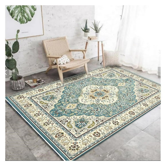 Alfombra Living Grande 150X200 Cm. Turquaz Tapete Sala 3D
