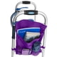 thumbnail image 2 of Minibolsa Walker Side con cierre en la parte superior, universal, 5 bolsillos, color morado, 2 of 7