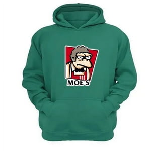 Genérico - Polerón Canguro Moes Verde Aguamarina Talla Xs Unisex