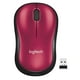 thumbnail image 1 of Mouse Logitech M185 Inalámbrico Rojo, 1 of 4