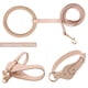thumbnail image 5 of Correa para perro Pet Life Ever-Craft con aro de madera de haya y cuero, 5 of 7