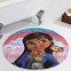 thumbnail image 5 of Mira: Detective Real Alfombra Redonda de Felpa Coral, Antideslizante, No Desprende Pelusas, Lavable y Duradera para Salón, Dormitorio y Habitación de Niños 60cm, 5 of 6