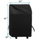 thumbnail image 2 of Funda para parrilla iCover, impermeable, para ahumador de 2 quemadores, 80 cm, 2 of 6