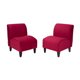thumbnail image 5 of Living Lua Sofa 3 Cuerpos + 2 Poltronas Felpa Burdeo, 5 of 6