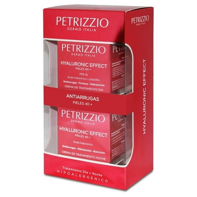 Crema Facial Tratamiento Día + Noche Hyaluronic Effect Petrizzio