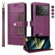 thumbnail image 1 of FOXDOCK Funda tipo Cartera para Xiaomi POCO F6 Pro 5G – Cubierta de Cuero PU con Múltiples Ranuras, Bolsillo para Efectivo y Correa de Muñeca, 1 of 6