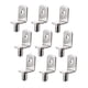 thumbnail image 1 of Soportes Para Repisas En Forma De L Metal 40 Piezas Niquelados, 1 of 7
