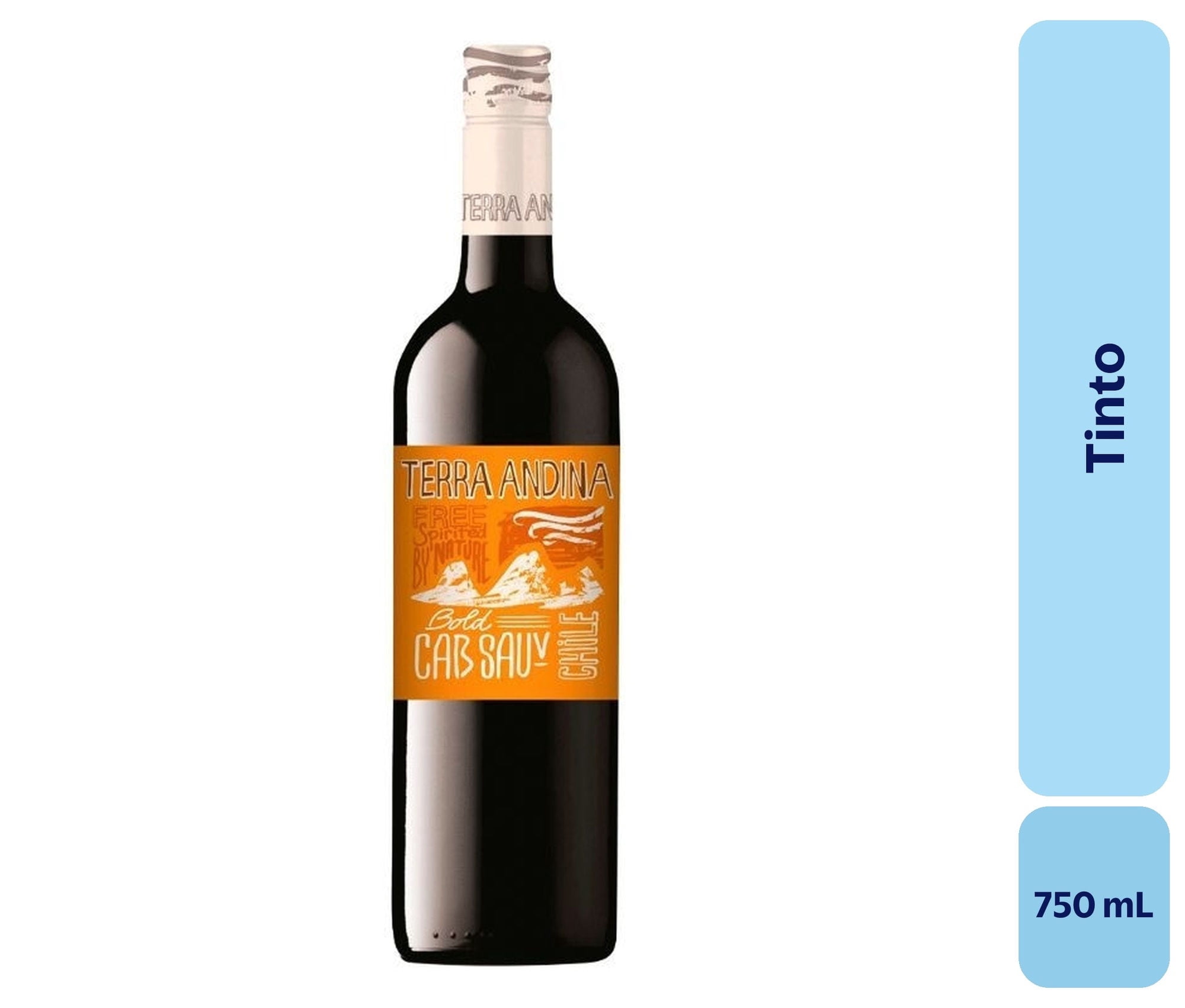 Vino Tinto Botella 750 mL Terra Andina