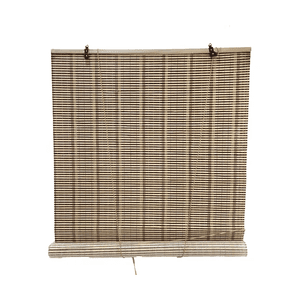Genérico - Cortina Persiana Roller Enrollable Bambú 90X180 Cm
