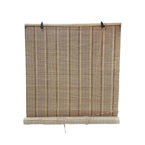 Genérico - Cortina Persiana Roller Enrollable Bambú 90X180 Cm