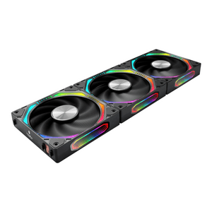 Kit 3 Ventiladores Kronos Argb Magnéticos Pc, 120Mm – Black