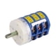 thumbnail image 5 of Interruptor De Máquina De Neumáticos 40A Interruptor De Pedal De Mesa Giratoria Interruptor De Avance Y Retroceso Del Motor Azul, 5 of 5