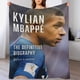 thumbnail image 4 of Manta de Franela Kylian Mbappé 127 cm x 152.4 cm, 4 of 6