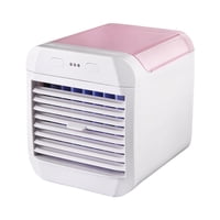 Magideal - Ventilador De Refrigeración De Escritorio Usb Portátil Dormitorio De Escritorio, Humidificador Carga Usb Portátil Ventilador De Refrigeración De Aire Rosa