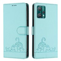 Funda Tipo Cartera Foxdock Para Motorola Edge Plus 2023 Con Soporte, Ranuras, Rfid, Diseño De Gato