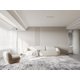 thumbnail image 4 of Alfombra UERMEI Abstract, suave, lavable, antideslizante, gris, 4 of 8