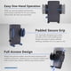 thumbnail image 5 of Soporte para teléfono, asiento de coche, soporte para raíles ARKON Mounts Professional, 5 of 5