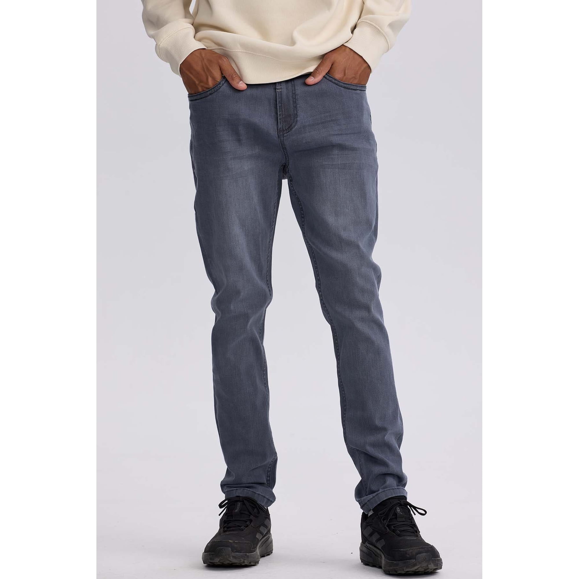 Fashionspark - Jeans Hombre 103 Skinny Gris
