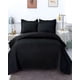 thumbnail image 3 of Cobertor De Lujo Quilt Verano 2 Plazas Negro, 3 of 4