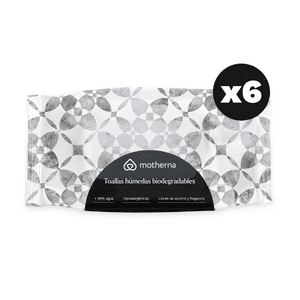 Toallitas Húmedas Motherna Caja 6X60 Uns Baldosas