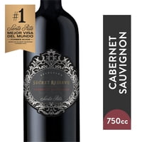 Vino Tinto Cabernet Sauvignon Selección 13° Botella 750 Cc Secret Reserve