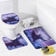 thumbnail image 4 of Elden Ring-theme 4-Piece Shower Curtain Set with Rugs, Waterproof Bathroom Decor Set Includes Bath Mat, U-Shaped Rug, Toilet Lid Cover and Curtain with Hooks, 4 of 6