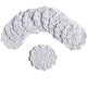 thumbnail image 1 of Posavasos de algodón para tazas, 10 piezas de posavasos de encaje de algodón de ganchillo, posavasos de 4 pulgadas para bebidas, decoración del hogar, 1 of 5
