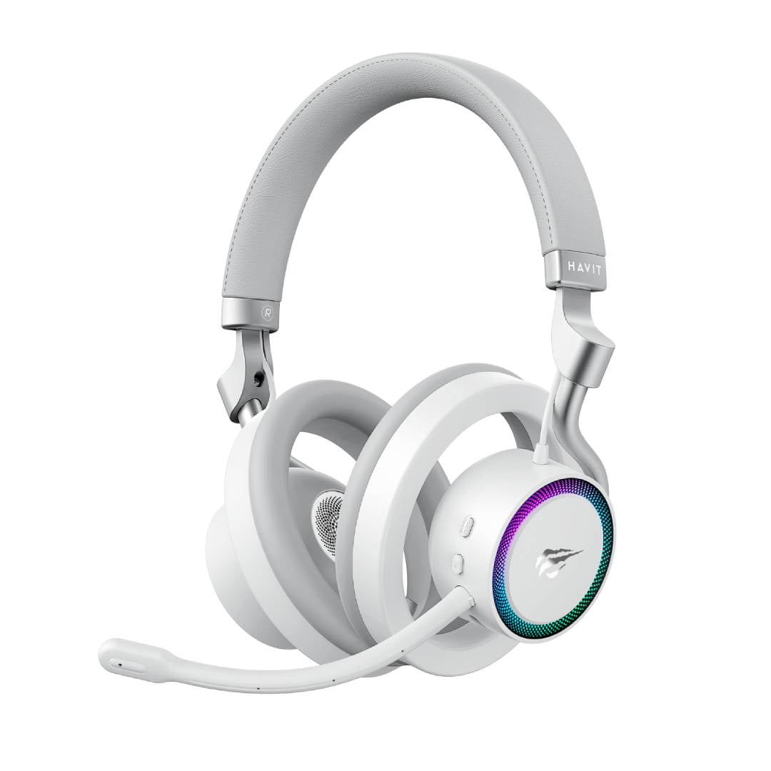 Audifonos Gamer Havit Fuxi-h8 Blanco