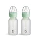 thumbnail image 1 of Biberones Munchkin Bond de vidrio con recubrimiento de silicona 120 ml, anticolicos, paquete de 2, 1 of 3