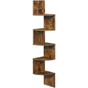 Casa Vinte - Mueble Estante Esquinero Zigzag Estilo Industrial